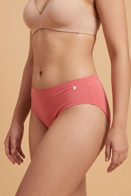 Zivame Anti-Microbial Medium Rise Full Coverage Hipster Panty (Pack of 5) - Multicolor — image 3